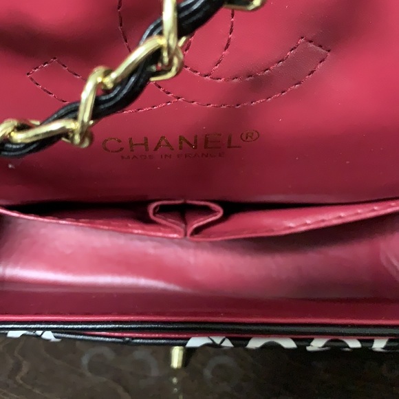 Chanel COCO Logo Medium Double Flap Classic - Picture 14 of 14